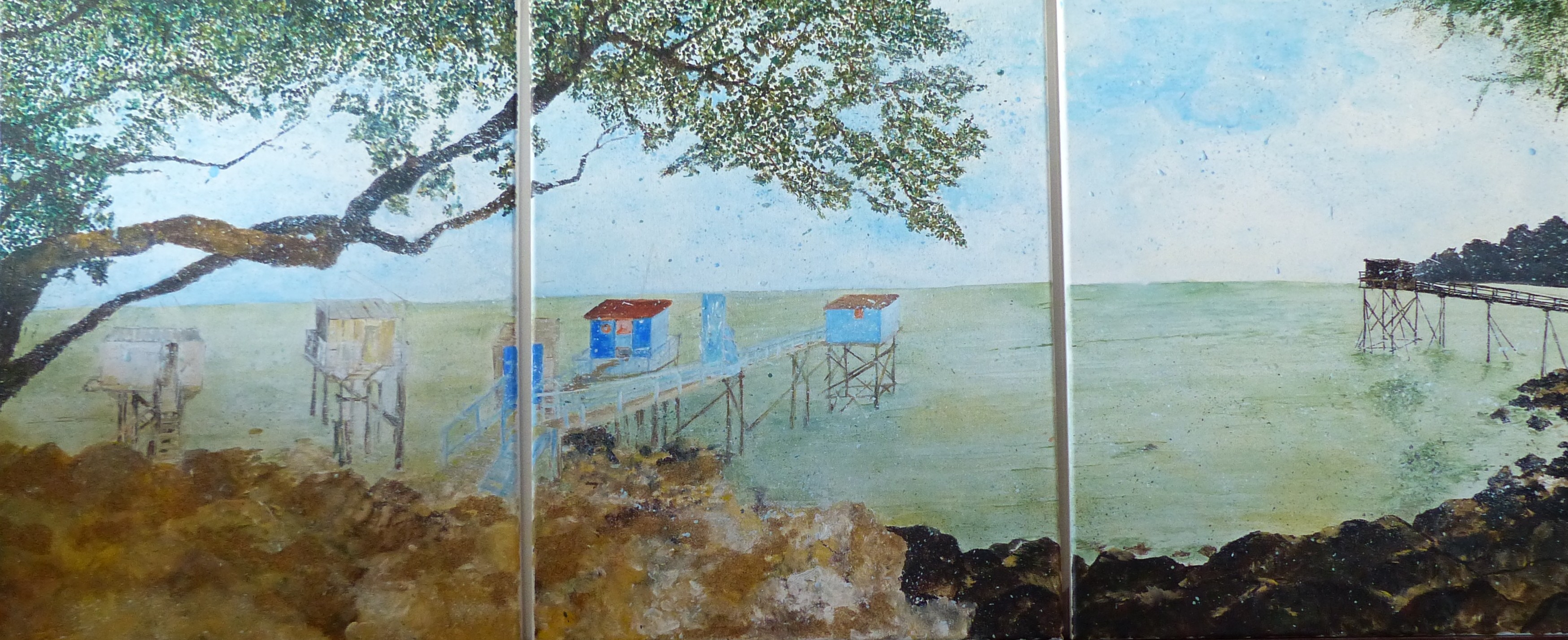 Triptyque Pêcheries Saint-Nazaire